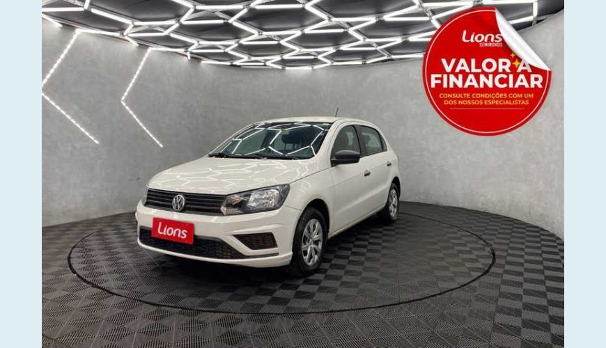 VOLKSWAGEN GOL 1.0 12V FLEX - BRANCO - 2021 Foto 1 (Grande)