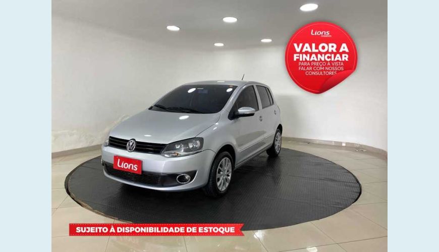 VOLKSWAGEN FOX 1.0 8V FLEX 4P - PRATA - 2011 Foto 1 (Grande)
