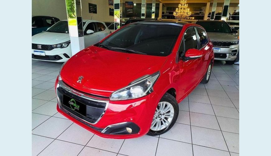 PEUGEOT 208 ALLURE 1.6 FLEX 16V AUT. - VERMELHO - 2018 Foto 1 (Grande)