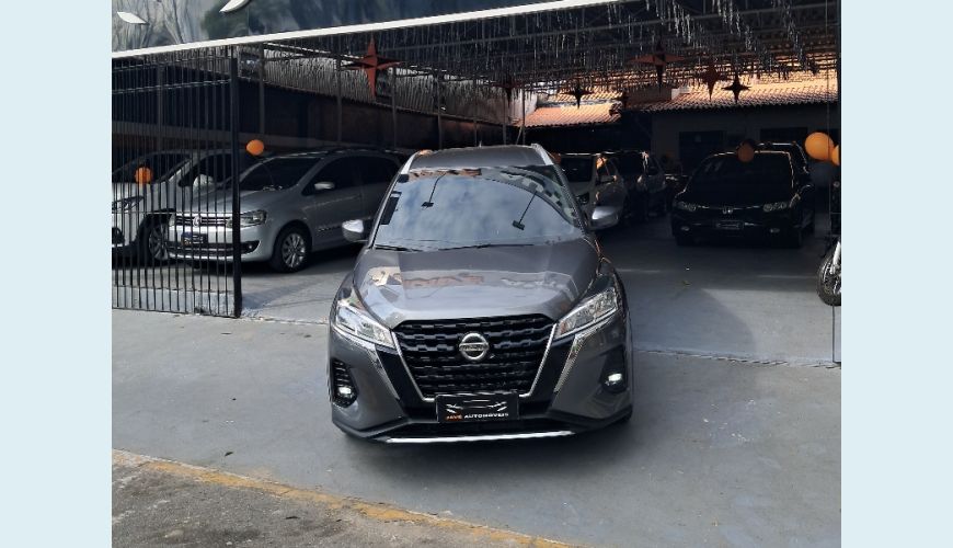NISSAN KICKS ADVANCE 1.6 16V FLEX AUT. - CINZA - 2022 Foto 1 (Grande)