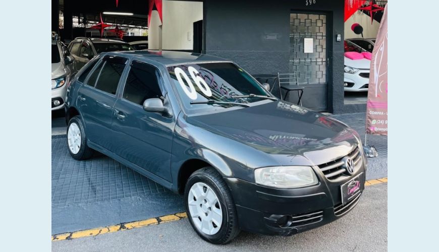 VOLKSWAGEN GOL 1.0 TREND/ POWER 8V 4P - CINZA - 2006 Foto 1 (Grande)