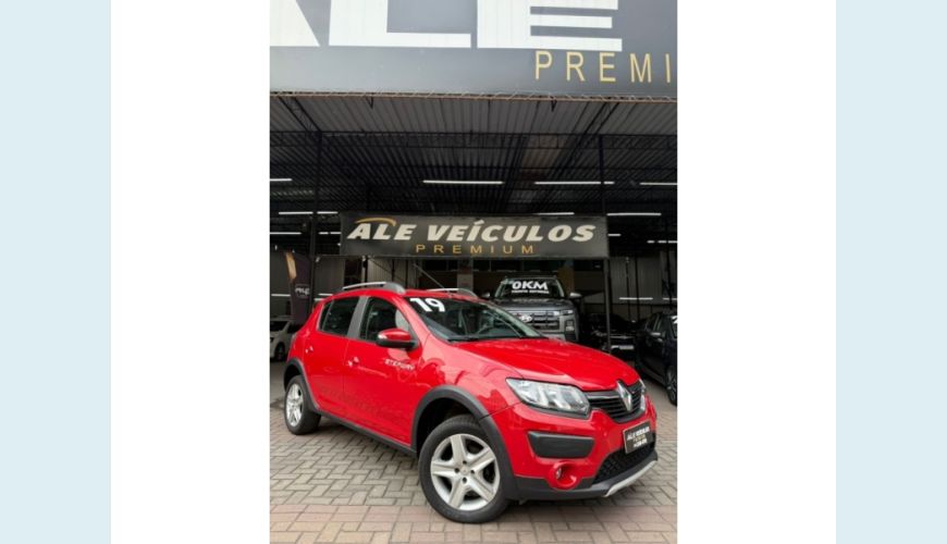 RENAULT SANDERO - VERMELHO - 2019 Foto 1 (Grande)