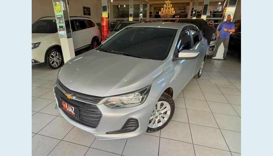 CHEVROLET ONIX SEDAN PLUS LT 1.0 12V FLEX 4P MEC. - PRATA - 2020 Foto 1 (Grande)