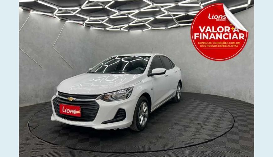 CHEVROLET ONIX PLUS LT 1.0 - BRANCO - 2023 Foto 1 (Grande)