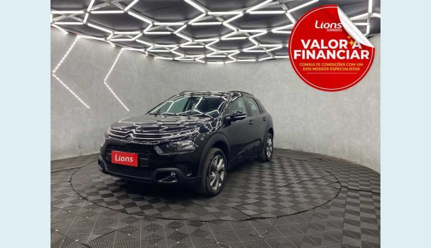 CITROËN C4 CACTUS 1.6 FEEL AUT. FLEX - PRETO - 2022 Foto 1 (Grande)