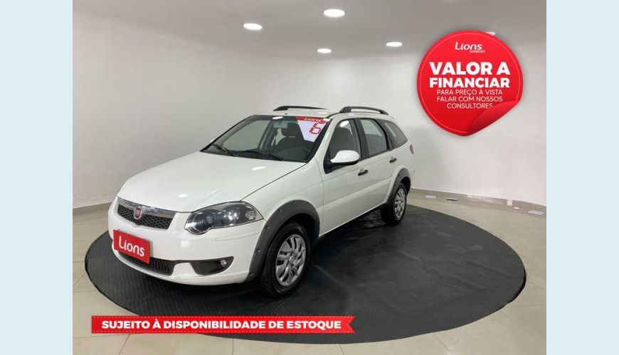 FIAT PALIO WEEKEND TREKKING 1.6 E.TORQ FLEX - BRANCO - 2016 Foto 1 (Grande)