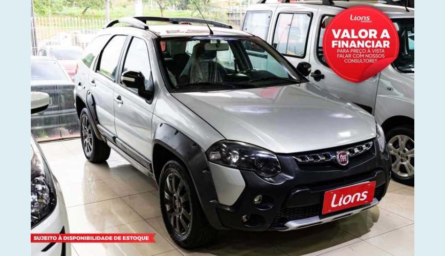 FIAT PALIO WEEKEND ADVENTURE LOCKER 1.8 8V FLEX - PRATA - 2018 Foto 1 (Grande)