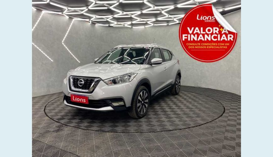 NISSAN KICKS 1.6 SV CVT FLEX - PRATA - 2018 Foto 1 (Grande)