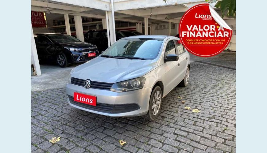 VOLKSWAGEN GOL 1.0 TEC CITY FLEX 2P - PRATA - 2015 Foto 1 (Grande)