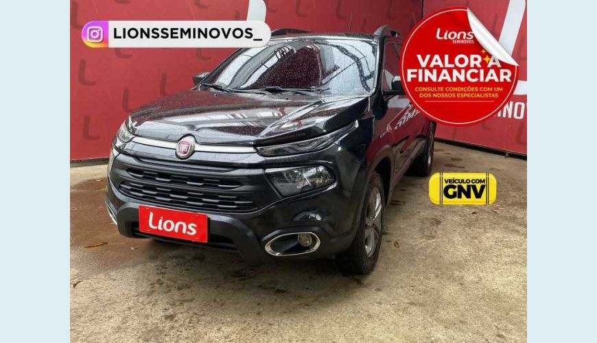 FIAT TORO ENDURANCE 1.8 AT6 FLEX AUT. - PRETO - 2021 Foto 1 (Grande)