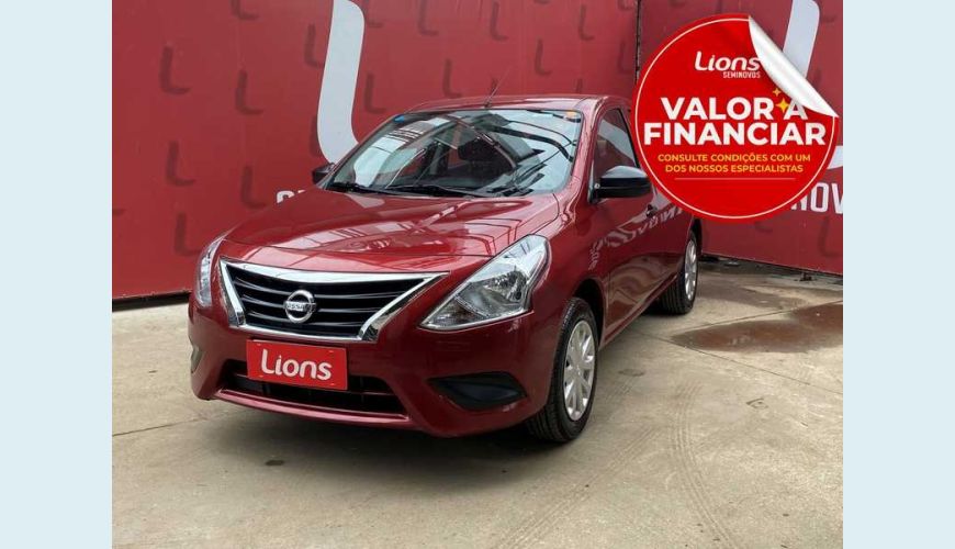 NISSAN VERSA V-DRIVE 1.6 SPECIAL EDITION FLEX AUT. - VERMELHO - 2021 Foto 1 (Grande)