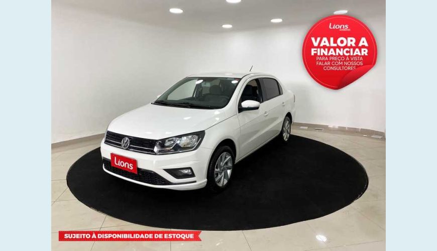 VOLKSWAGEN VOYAGE 1.6 MSI 8V FLEX - BRANCO - 2019 Foto 1 (Grande)