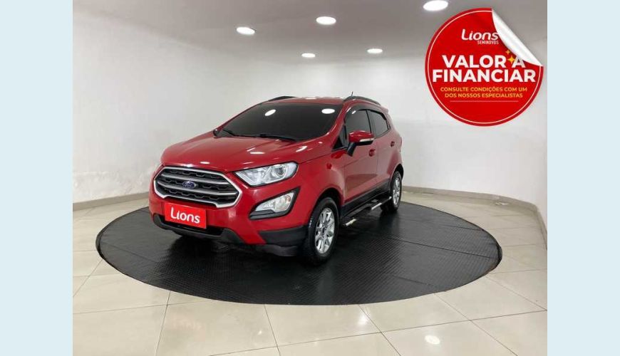 FORD ECOSPORT SE 1.5 AUT. FLEX - VERMELHO - 2018 Foto 1 (Grande)