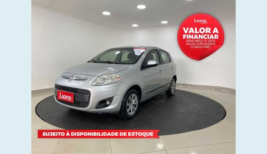 FIAT PALIO ATTRACTIVE 1.0 8V FLEX - PRATA - 2013 Foto 1 (Grande)