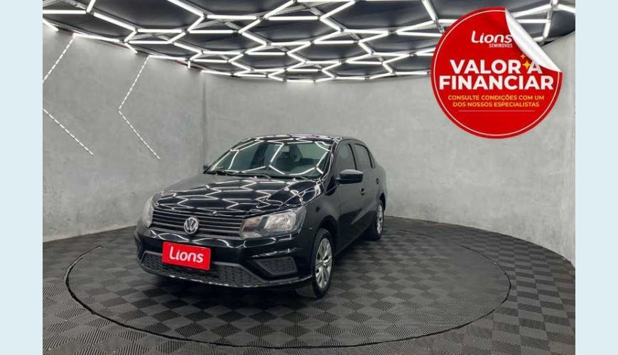 VOLKSWAGEN VOYAGE 1.6 MSI 8V FLEX - PRETO - 2021 Foto 1 (Grande)