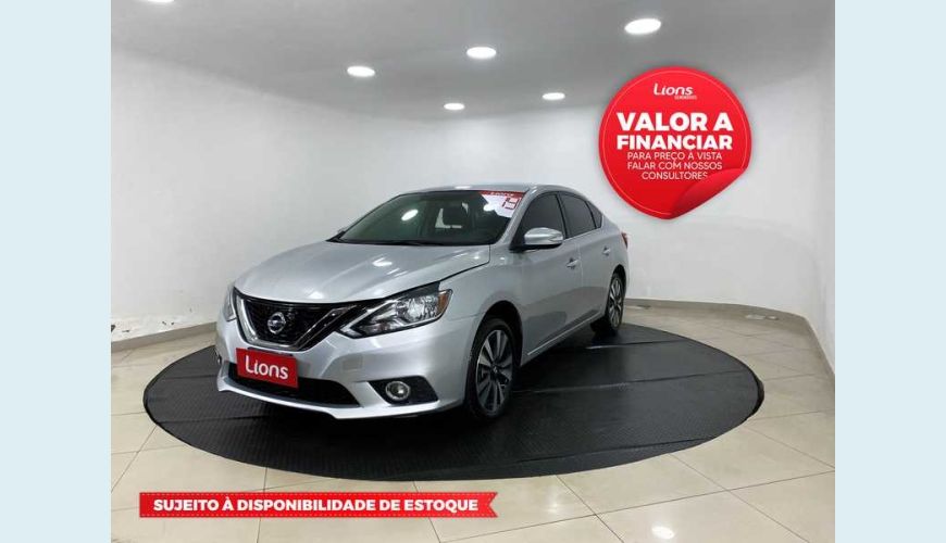 NISSAN SENTRA SV 2.0 16V CVT FLEX - PRATA - 2019 Foto 1 (Grande)