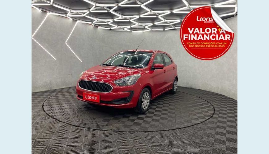 FORD KA 1.0 SE FLEX - VERMELHO - 2021 Foto 1 (Grande)