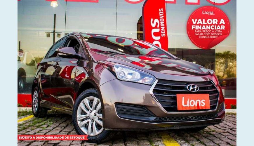 HYUNDAI HB 20S 1.0 COMFORT PLUS FLEX - MARROM - 2018 Foto 1 (Grande)