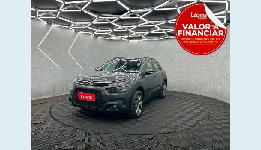 CITROËN C4 CACTUS 1.6 FEEL AUT. FLEX - CINZA - 2022 Foto 1 (Grande)