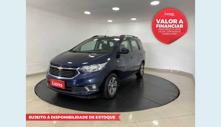 CHEVROLET SPIN PREMIER 7S 1.8 AUT. FLEX - AZUL - 2020 Foto 1 (Grande)