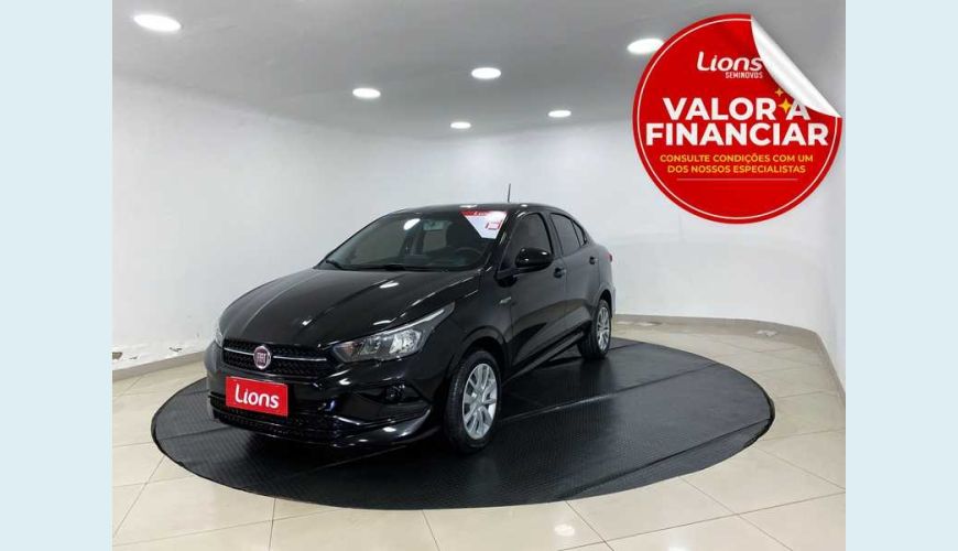 FIAT CRONOS 1.3 DRIVE FIREFLY FLEX - PRETO - 2019 Foto 1 (Grande)