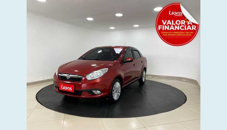 FIAT GRAND SIENA EVO ATTRACTIVE 1.4 8V FLEX - VERMELHO - 2013 Foto 1 (Grande)
