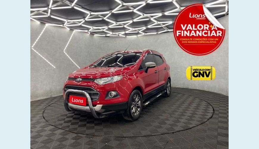 FORD ECOSPORT ECOSPORT FREESTYLE 1.6 16V FLEX - VERMELHO - 2014 Foto 1 (Grande)