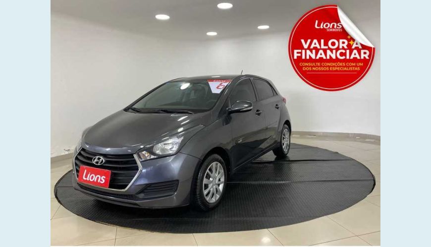 HYUNDAI HB 20 1.6 COMFORT PLUS AUT. FLEX - CINZA - 2016 Foto 1 (Grande)