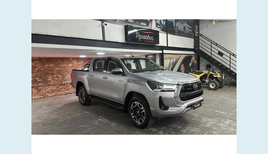 TOYOTA HILUX CD SRX 2.8 TDI CD 4X4 AUT. - PRATA - 2021 Foto 1 (Grande)