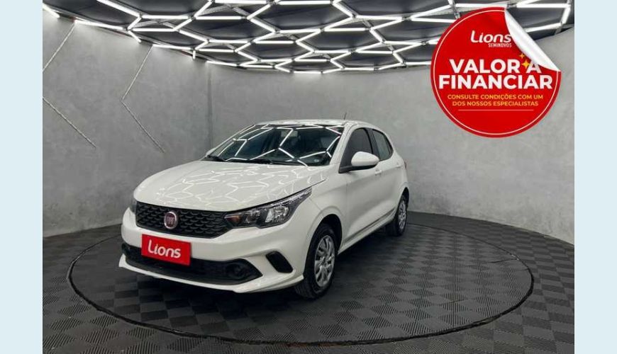 FIAT ARGO DRIVE 1.0 FIREFLY FLEX - BRANCO - 2020 Foto 1 (Grande)