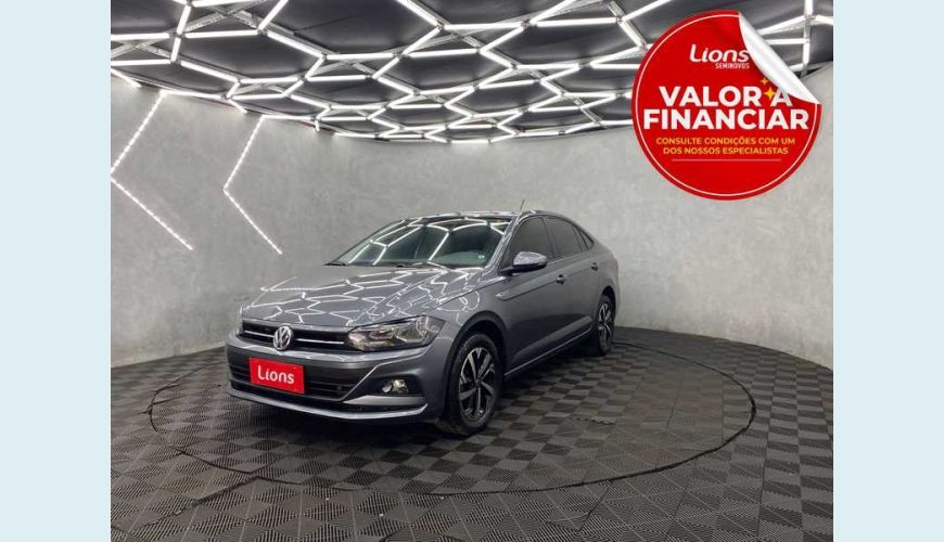 VOLKSWAGEN VIRTUS 1.0 200 TSI COMFORTLINE FLEX AUT. - CINZA - 2022 Foto 1 (Grande)