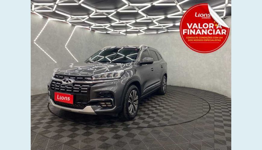 CHERY TIGGO 8 TXS 1.6 TURBO GDI - CINZA - 2022 Foto 1 (Grande)