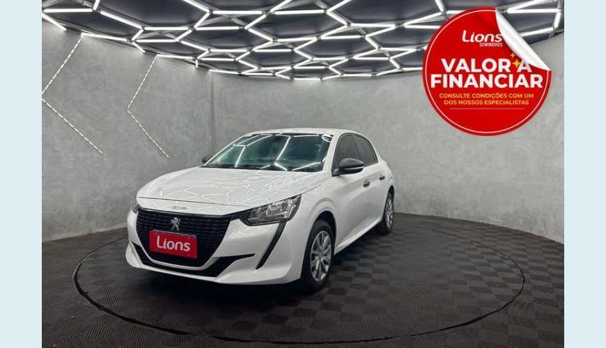 PEUGEOT 208 LIKE 1.0 FLEX - BRANCO - 2023 Foto 1 (Grande)