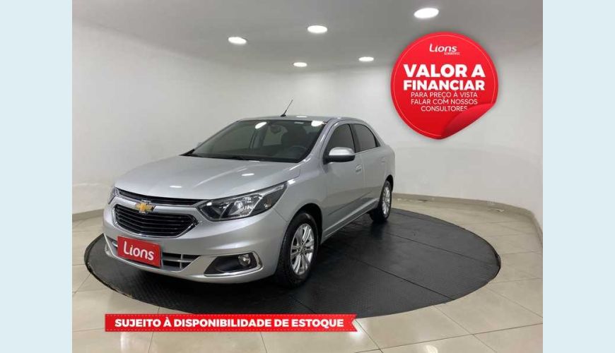 CHEVROLET COBALT LTZ 1.8 8V AUT. FLEX - PRATA - 2017 Foto 1 (Grande)