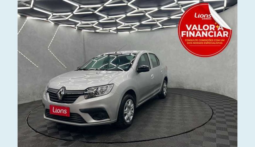 RENAULT LOGAN ZEN 1.0 12V SCE FLEX - PRATA - 2023 Foto 1 (Grande)