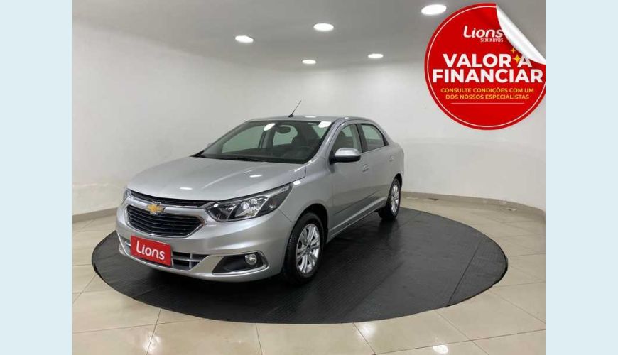 CHEVROLET COBALT LTZ 1.8 8V ECONOFLEX AUT. FLEX - PRATA - 2020 Foto 1 (Grande)
