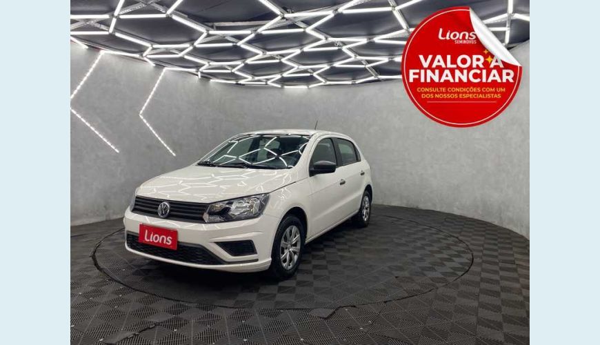VOLKSWAGEN GOL 1.0 12V FLEX - BRANCO - 2020 Foto 1 (Grande)