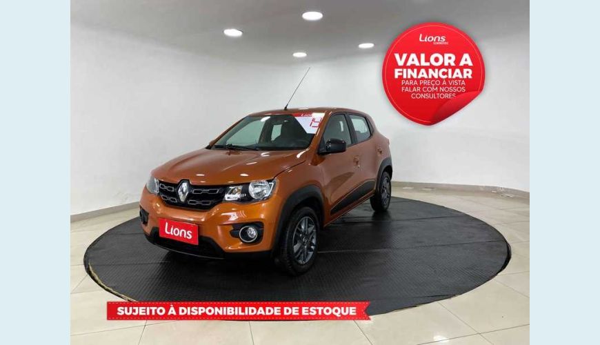 RENAULT KWID INTENSE 1.0 12V SCE FLEX - LARANJA - 2019 Foto 1 (Grande)
