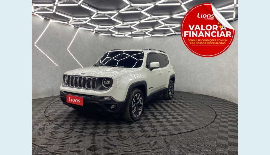 JEEP RENEGADE LONGITUDE 1.8 4X2 AUT. FLEX - BRANCO - 2021 Foto 1 (Grande)
