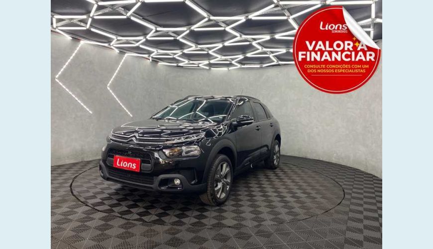 CITROËN C4 CACTUS 1.6 FEEL AUT. FLEX - PRETO - 2022 Foto 1 (Grande)