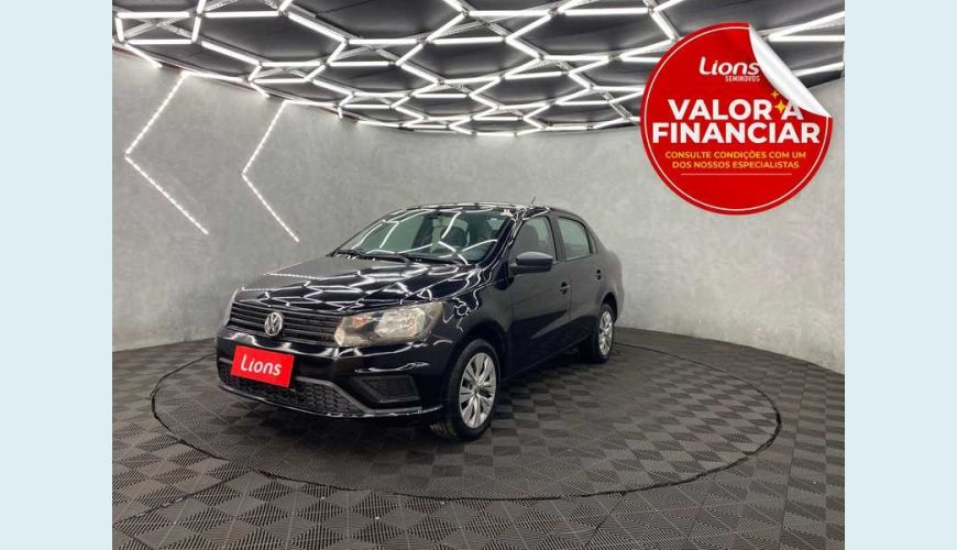 VOLKSWAGEN VOYAGE 1.6 MSI 8V FLEX - PRETO - 2021 Foto 1 (Grande)