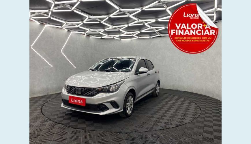 FIAT ARGO 1.0 FLEX - PRATA - 2021 Foto 1 (Grande)