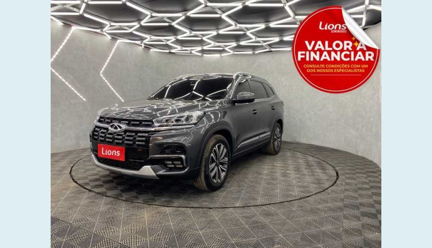CHERY TIGGO 8 TXS 1.6 TURBO GDI - CINZA - 2022 Foto 1 (Grande)