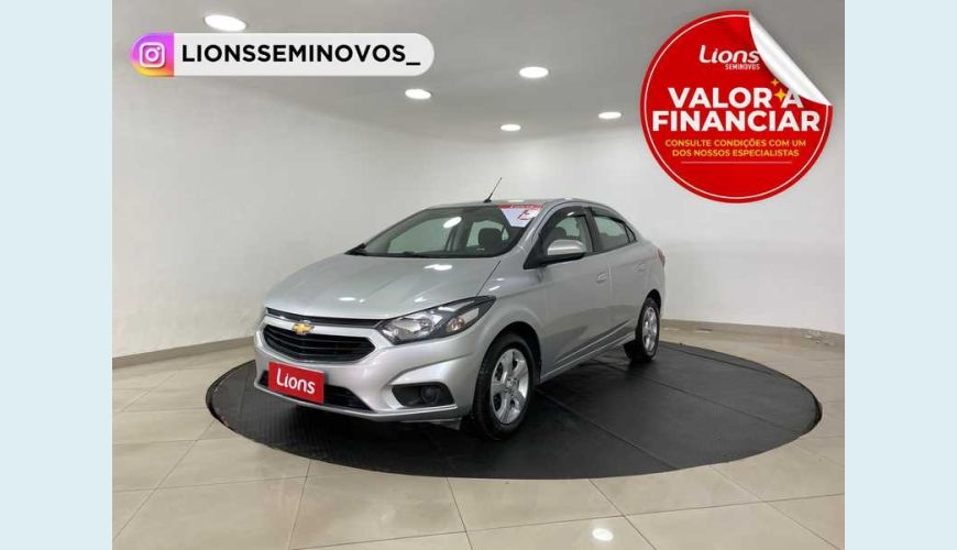 CHEVROLET PRISMA 1.4 LT SPE/4 - PRATA - 2019 Foto 1 (Grande)