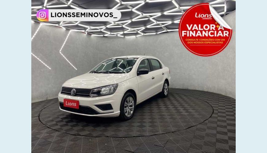 VOLKSWAGEN VOYAGE 1.6 MSI 8V FLEX - BRANCO - 2021 Foto 1 (Grande)