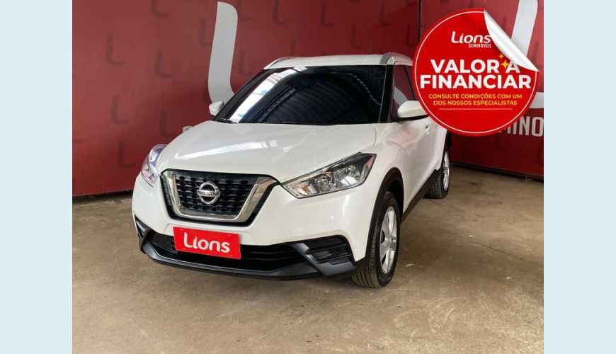 NISSAN KICKS 1.6 S DIRECT CVT FLEX (PCD) - BRANCO - 2020 Foto 1 (Grande)