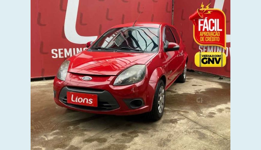 FORD KA KA 1.0 ROCAM S - VERMELHO - 2013 Foto 1 (Grande)