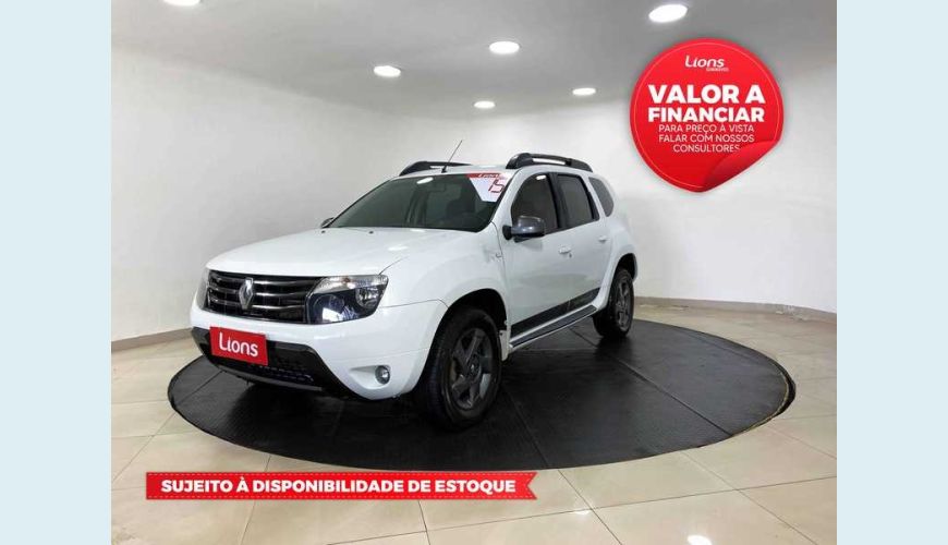 RENAULT DUSTER 2.0 16V DYNAMIQUE AUT. FLEX - BRANCO - 2015 Foto 1 (Grande)