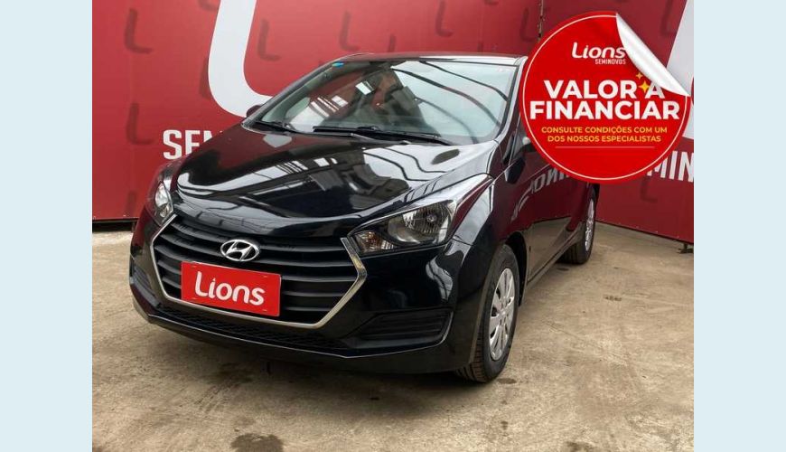 HYUNDAI HB 20 1.0 COMFORT STYLE FLEX - PRETO - 2017 Foto 1 (Grande)