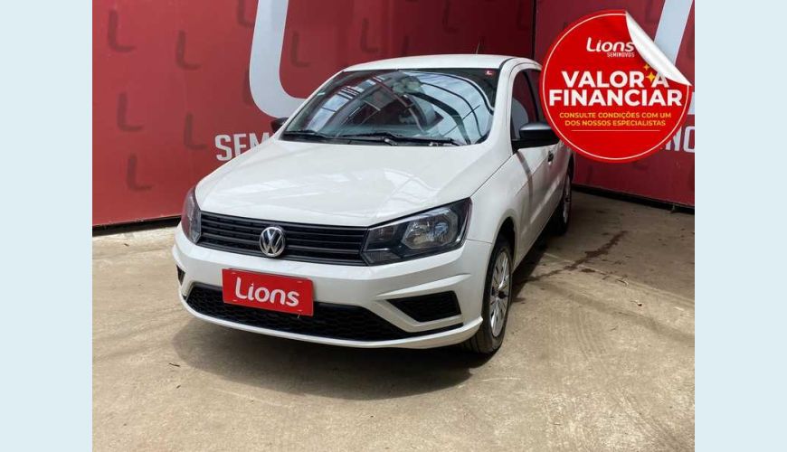 VOLKSWAGEN VOYAGE 1.6 MSI 8V FLEX - BRANCO - 2021 Foto 1 (Grande)